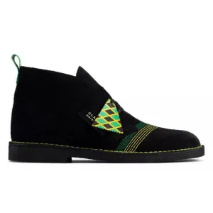 Men CLARKS Originals Men's Jamaica Black Multi Desert Boots Size 7US/6UK/39.5EUR
