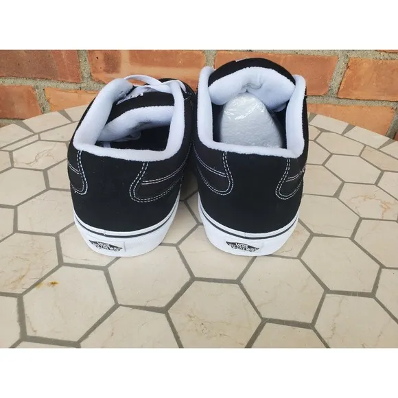Men Size 11.5 VANS Bearcat Black White Skate Rare Skateboarding Rare