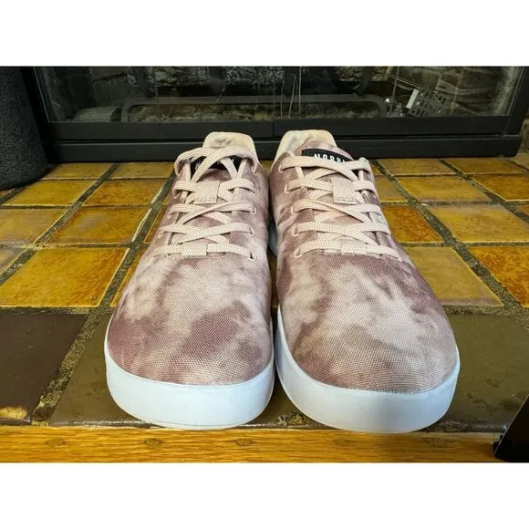 Mens 9.5 No Bull Dusty Rose Tie Dye Canvas Athletic Training Sneakers