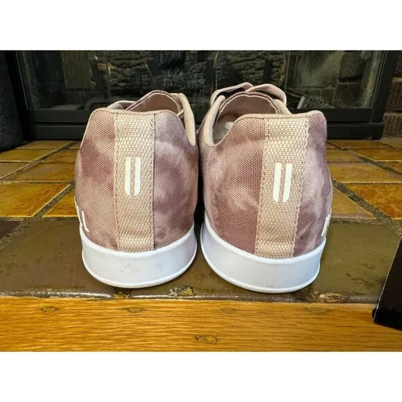 Mens 9.5 No Bull Dusty Rose Tie Dye Canvas Athletic Training Sneakers