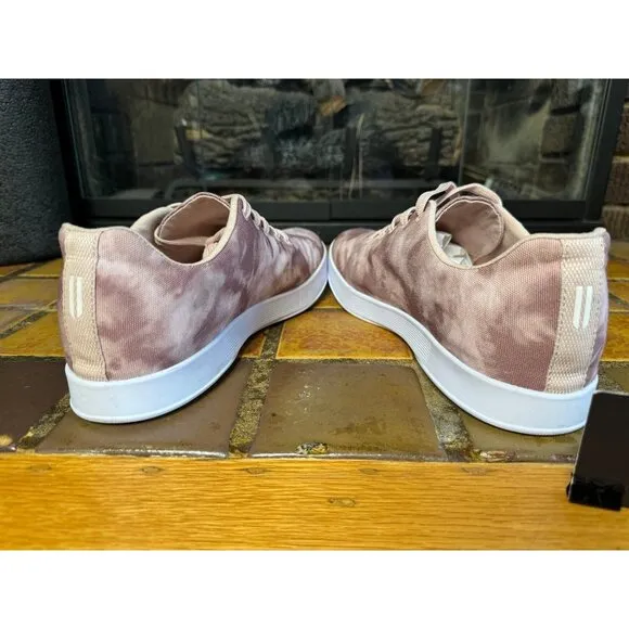 Mens 9.5 No Bull Dusty Rose Tie Dye Canvas Athletic Training Sneakers