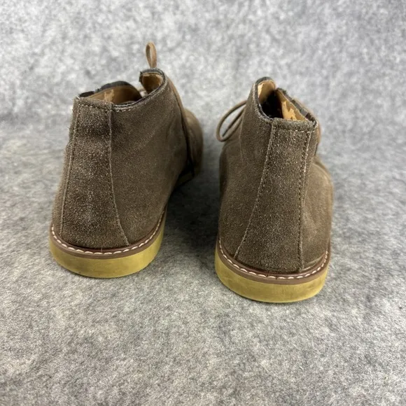 Mens BANANA REPUBLIC Desert Chukka Boots Brown Suede Leather Ankle 12 M