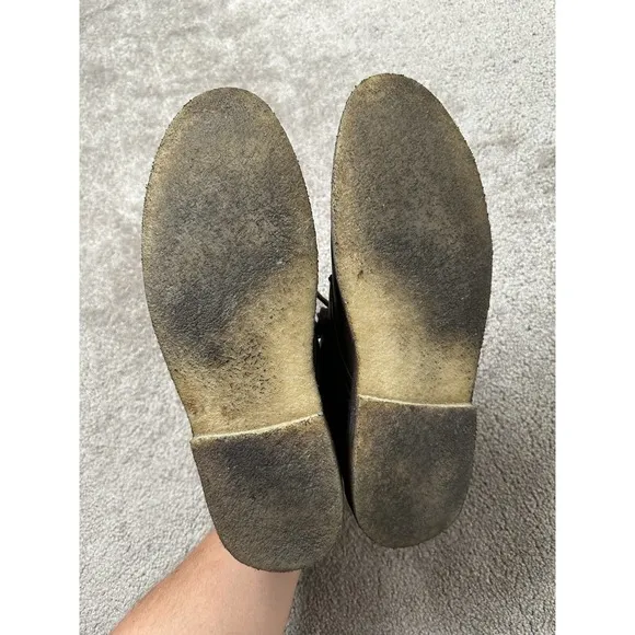 Mens Boots FRAU DESERT BOOTS WITH CREPE SOLE, Made In Italy, Size US 12