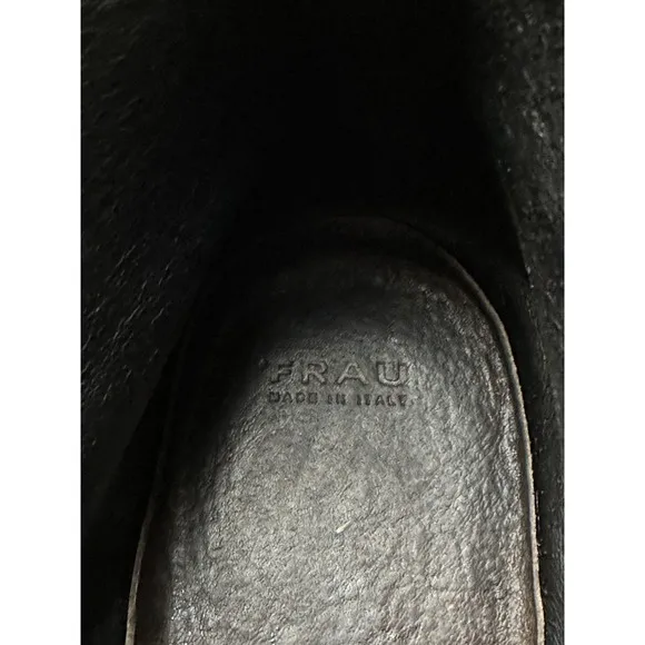 Mens Boots FRAU DESERT BOOTS WITH CREPE SOLE, Made In Italy, Size US 12