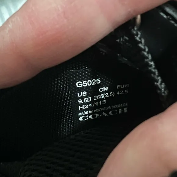 Mens COACH sneakers