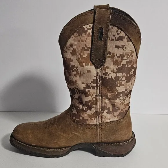 Men's Durango Rebel Desert Camo Western Boots -  10.5 - USED