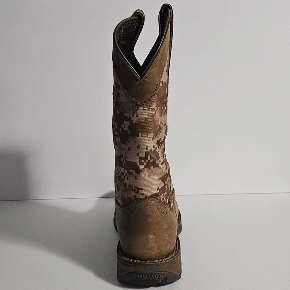 Men's Durango Rebel Desert Camo Western Boots -  10.5 - USED