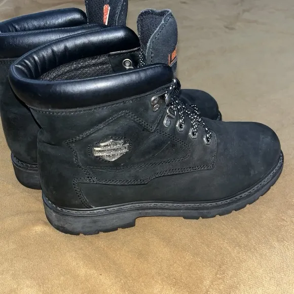 Mens Harley-Davidson Motorcycle 91005 Badlands Wolverine Riding Biker Boots 11