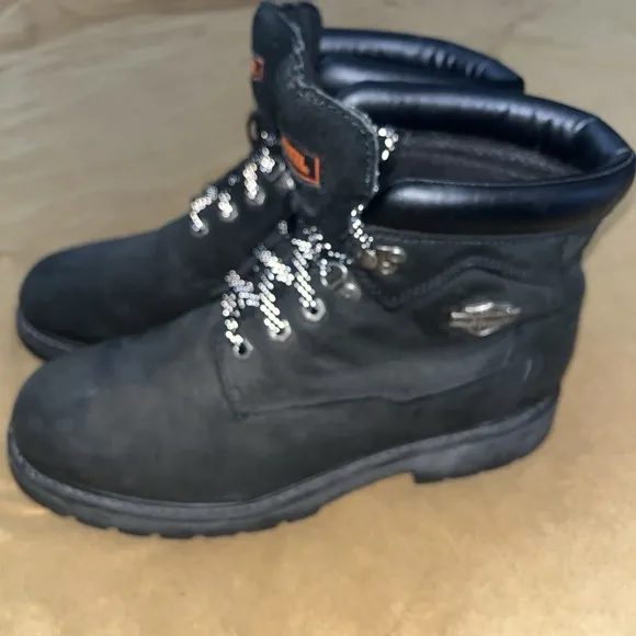 Mens Harley-Davidson Motorcycle 91005 Badlands Wolverine Riding Biker Boots 11