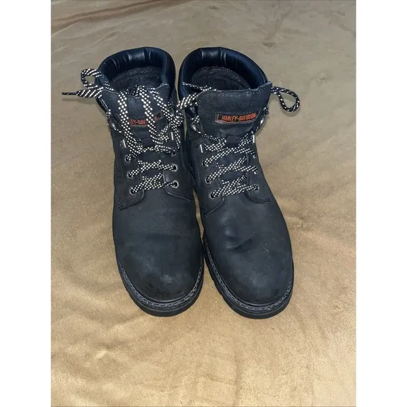 Mens Harley-Davidson Motorcycle 91005 Badlands Wolverine Riding Biker Boots 11