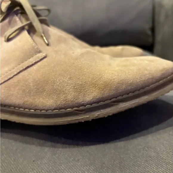 Men's size 11 J.Crew suede light tan desert boots