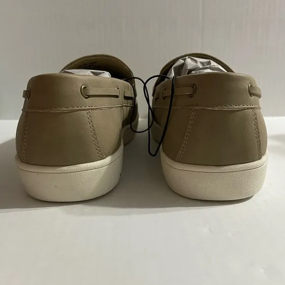 Men's Tan Loafers St John’s Bay Logan 12M Sand New In Box