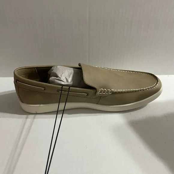 Men's Tan Loafers St John’s Bay Logan 12M Sand New In Box