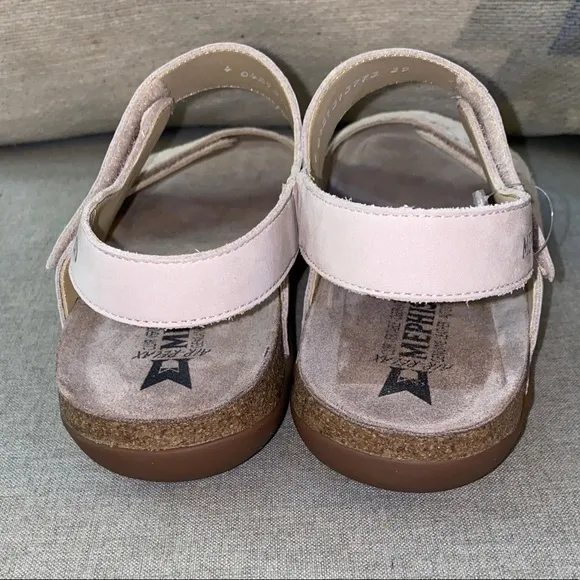 Mephisto agave light sand bucksoft jaguar women comfort sandals NWB 9