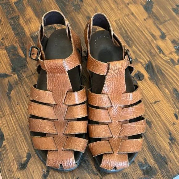 Mephisto Mens Sam Fisherman Sport Sandal Brown Leather