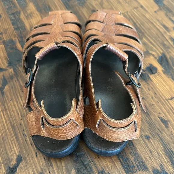Mephisto Mens Sam Fisherman Sport Sandal Brown Leather