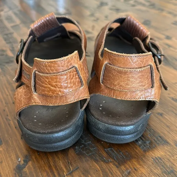 Mephisto Mens Sam Fisherman Sport Sandal Brown Leather