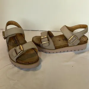 Mephisto Mobils Ergonomic Nude Sandal women’s size Euro size 36 or US size 6