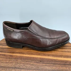 Mephisto Salvatore Loafers Men's 9.5 Dark Brown Leather Slip On Casual Shoes