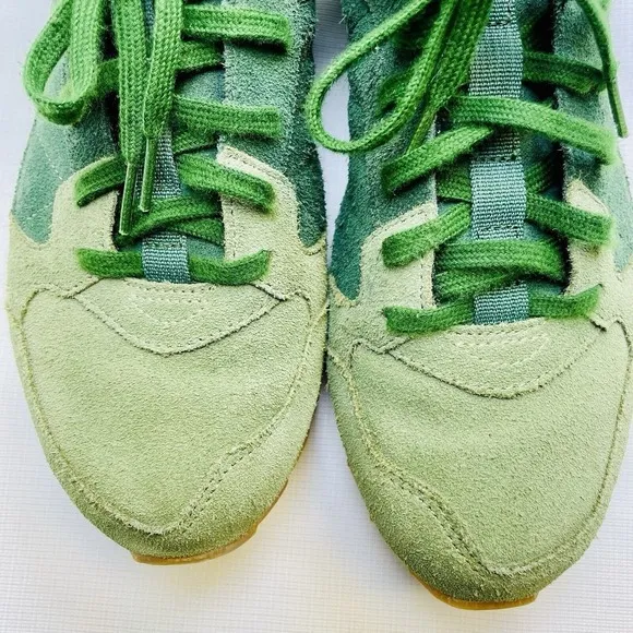 Merrell Alpine Sneaker Green Suede Size 9 Mens Classic Urban Wear Street Style