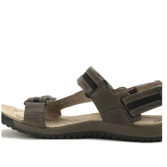 Merrell Boulder Leather Sandals Hiking Walking Comfort Straps Brown Men's 8 $125