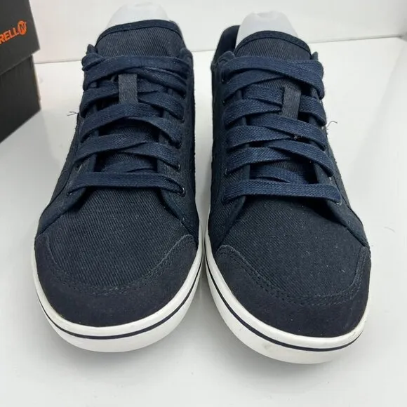Merrell Primer Canvas Womens Navy Marine   Sneakers Size 9 M NEW J625568
