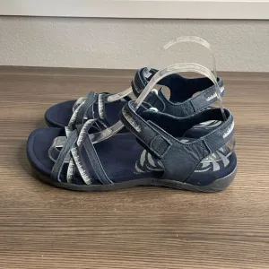 Merrell Terran 3 Cush Cross Navy Marine Strappy Sandals Size 9