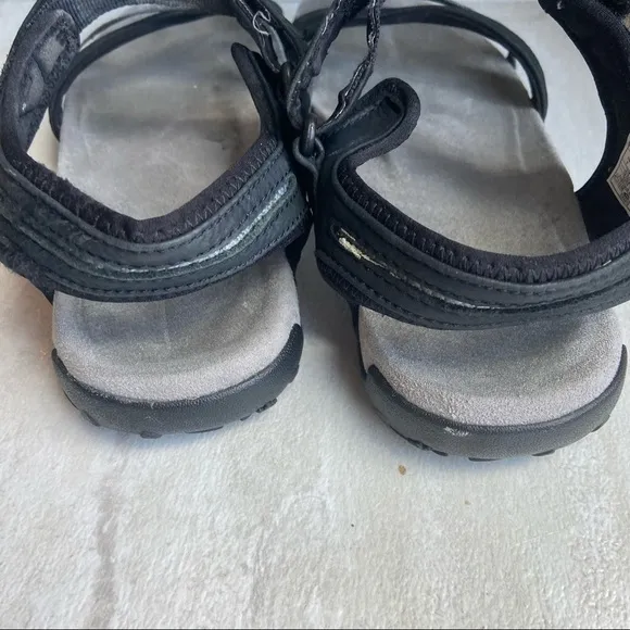 Merrell Terran Cross II Sandals Black Grey sz 7
