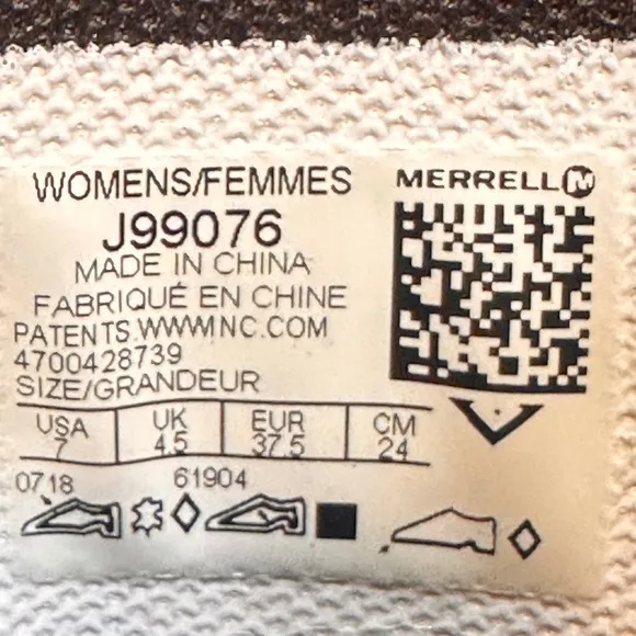 Merrell Waterproof Leather Tremblant Ezra Zip Polar-Espresso Womens Size 7