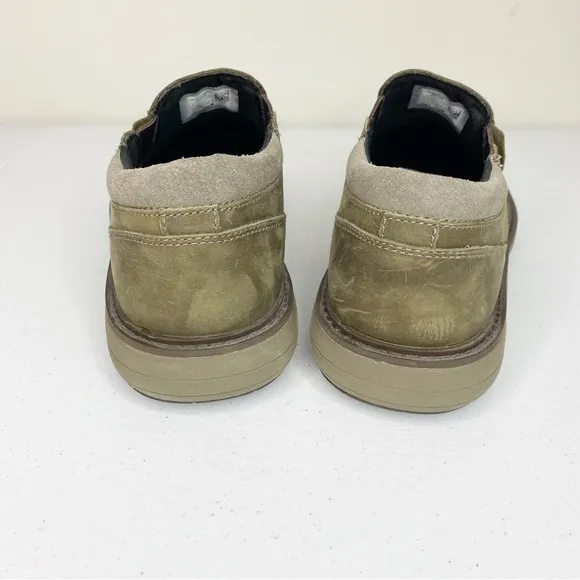 Merrell World Vue Slip On Leather Loafers Brown Size 11