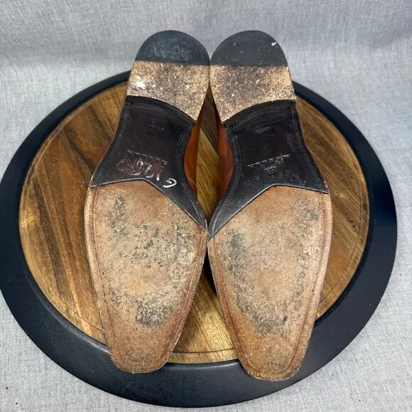 Mezlan Loafers Men's Size 10.5 Horsebit Bit Brown Leather Slip On Tours Shoes
