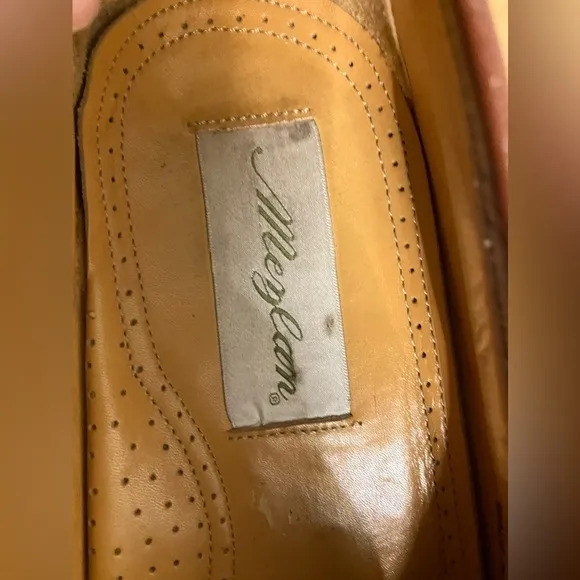 Mezlan Men’s Dress Shoes Tassels Slip-On Leather Loafers Size 10.5