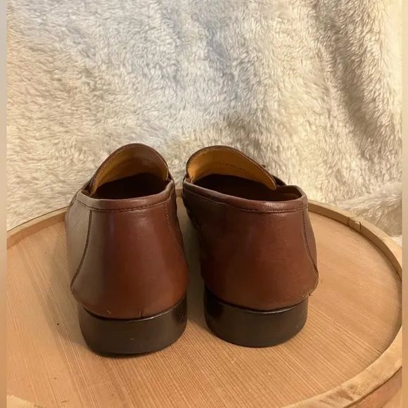 Mezlan Men’s Dress Shoes Tassels Slip-On Leather Loafers Size 10.5