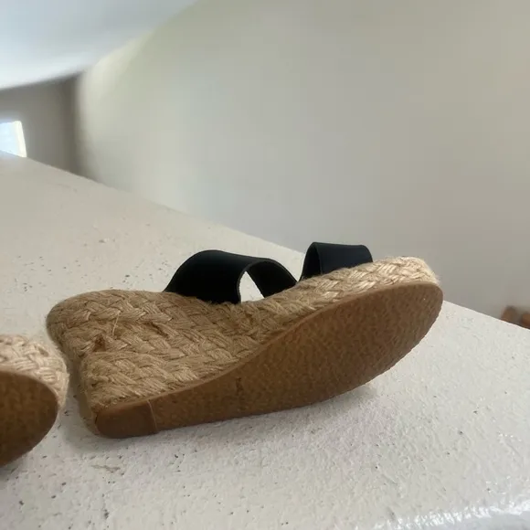MICHAEL KORS Espadrille Wedge Mules Platform Sandals Sandal Women's Size 7.3