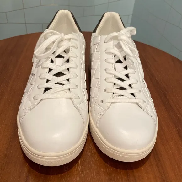 Michael Kors Keating Woven Sneakers, Size 8