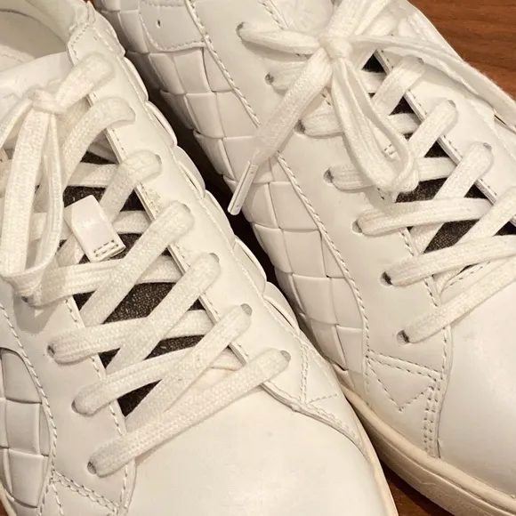 Michael Kors Keating Woven Sneakers, Size 8