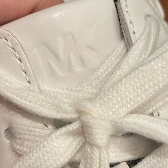 Michael Kors Keating Woven Sneakers, Size 8