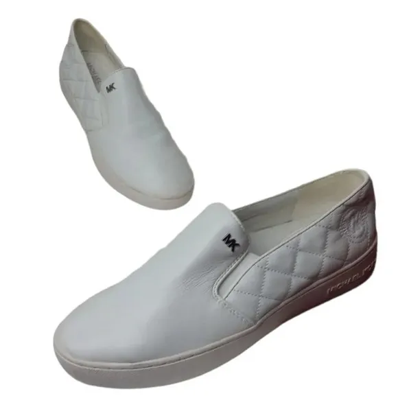 Michael Kors Keaton Quilted Slip On Loafers