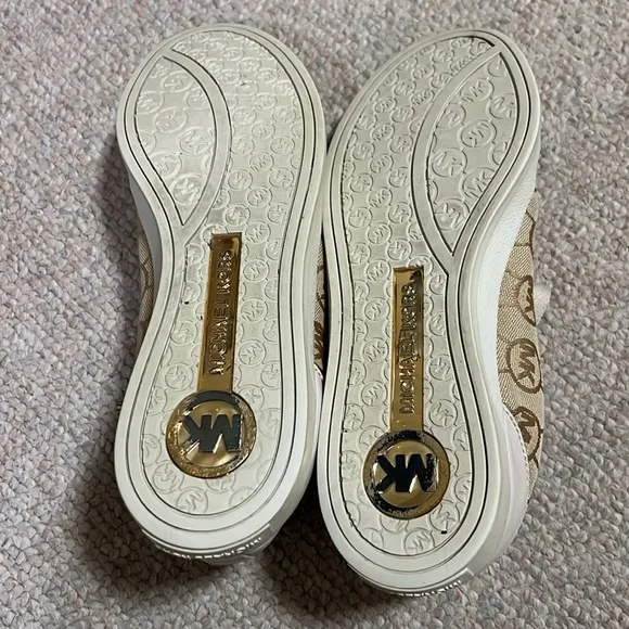 Michael Kors logo signature print sneakers