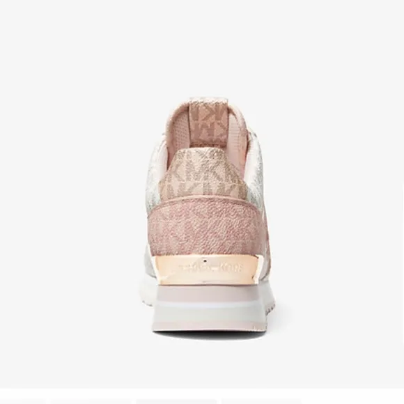 Michael Kors Maddy Two-Tone Logo sneakers