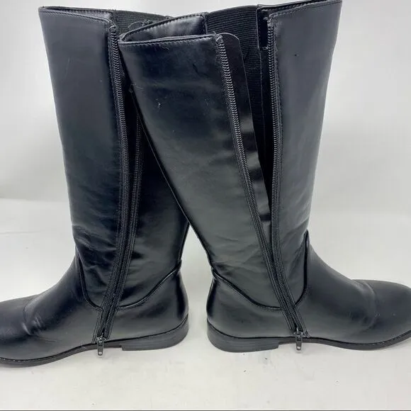 Michael Michael Kors Leather Boots- Size 5