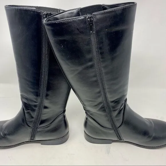 Michael Michael Kors Leather Boots- Size 5