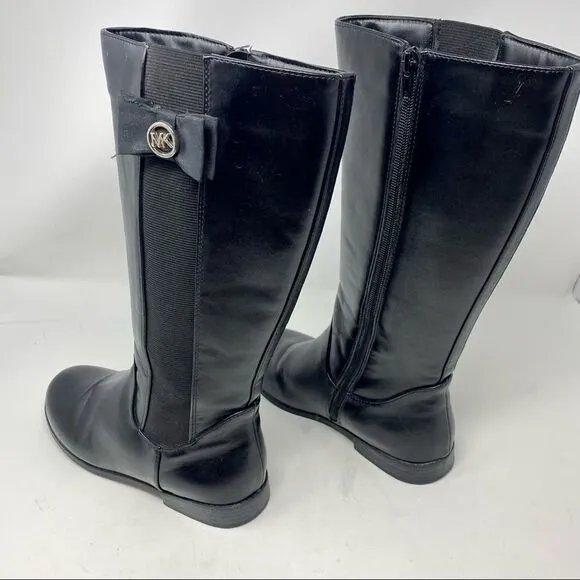 Michael Michael Kors Leather Boots- Size 5