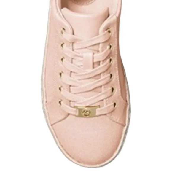 MICHAEL Michael Kors Libby Canvas Espadrille Platform Sneakers in the Size 9.5M