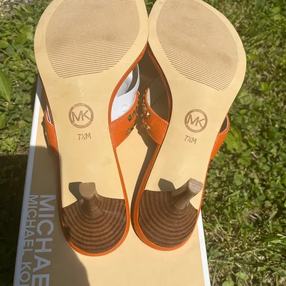 MICHAEL Michael Kors Orange Chic Sandals