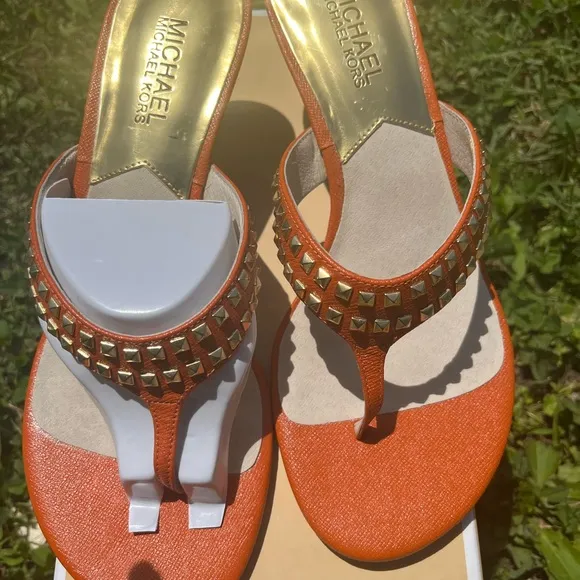 MICHAEL Michael Kors Orange Chic Sandals