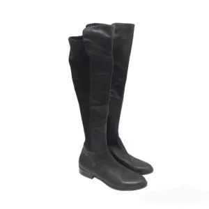 Micheal Kors Joanie Black Over The Knee Riding Boots Women's Size 8