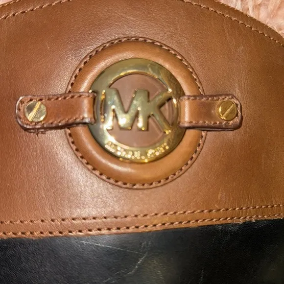 Micheal Kors Leather Riding Boots
