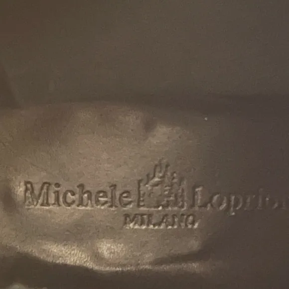 MICHELE LOPRIORE Adele Black Block Heel Chelsea Boot 41