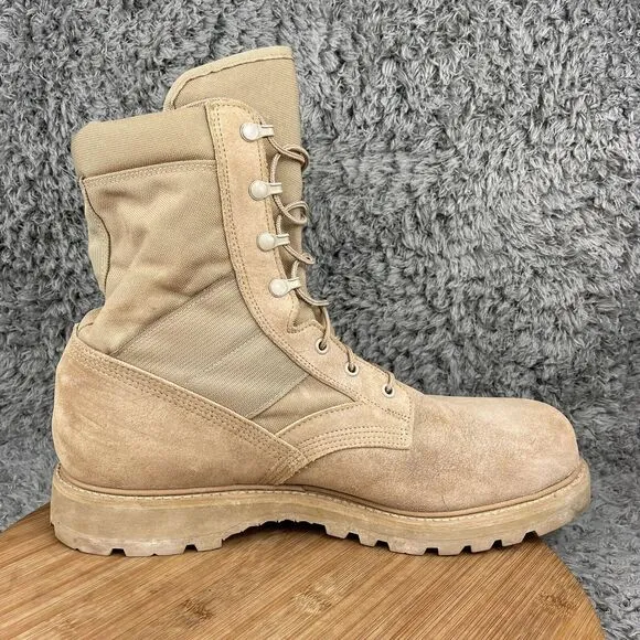 Military Combat Tactical Army Boots Men's 14.5 R Desert USA UFCW
